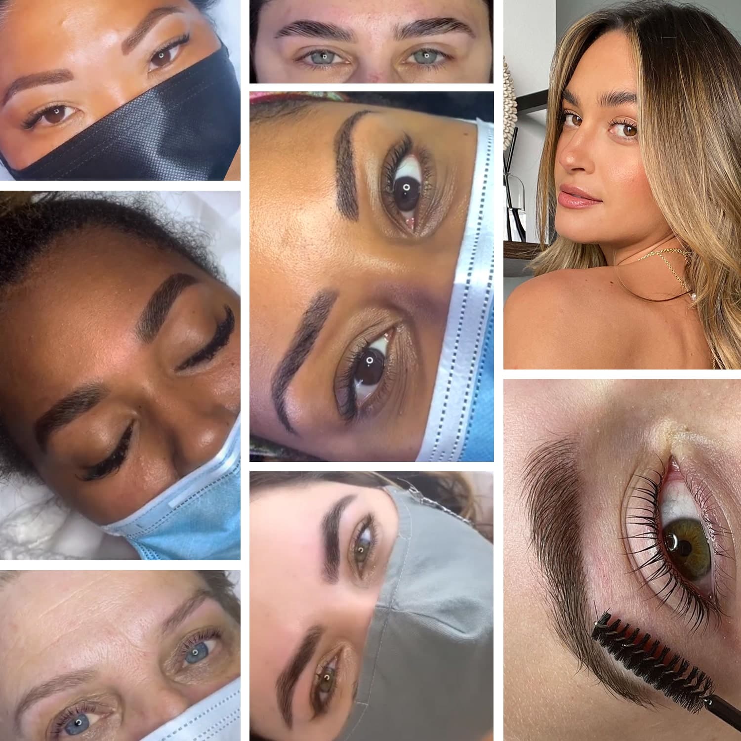 Iconbrows Signature Brow Perfecting Sculpt + Free Tint is a multi-part service that precisely design, align, shape & tint your brows to your desired shape and style. Tint is optional.